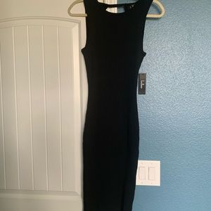 Lulu’s black tank sweater dress. NWT. Size Medium.